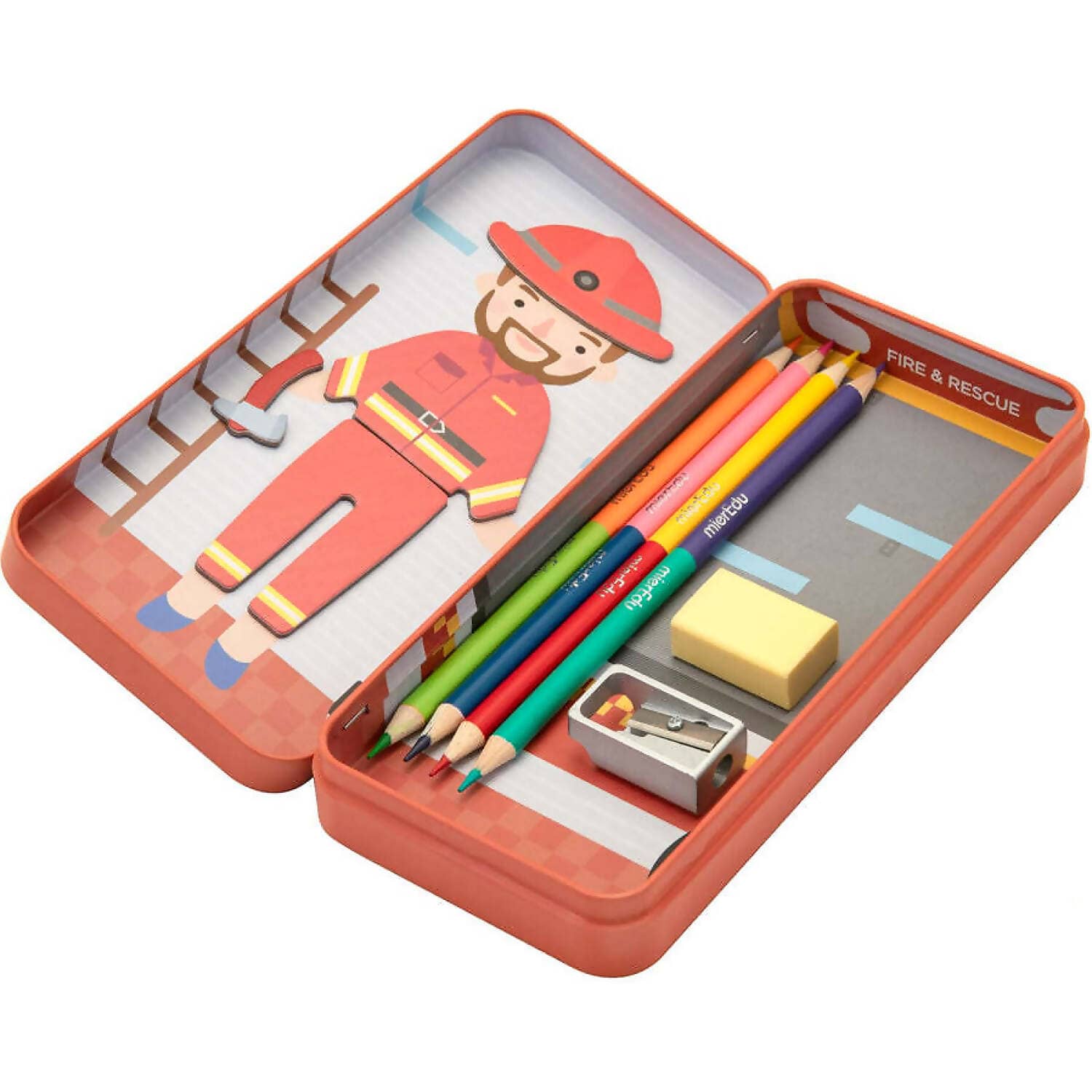 mierEdu - Magnetic Puzzle Box Firefighter