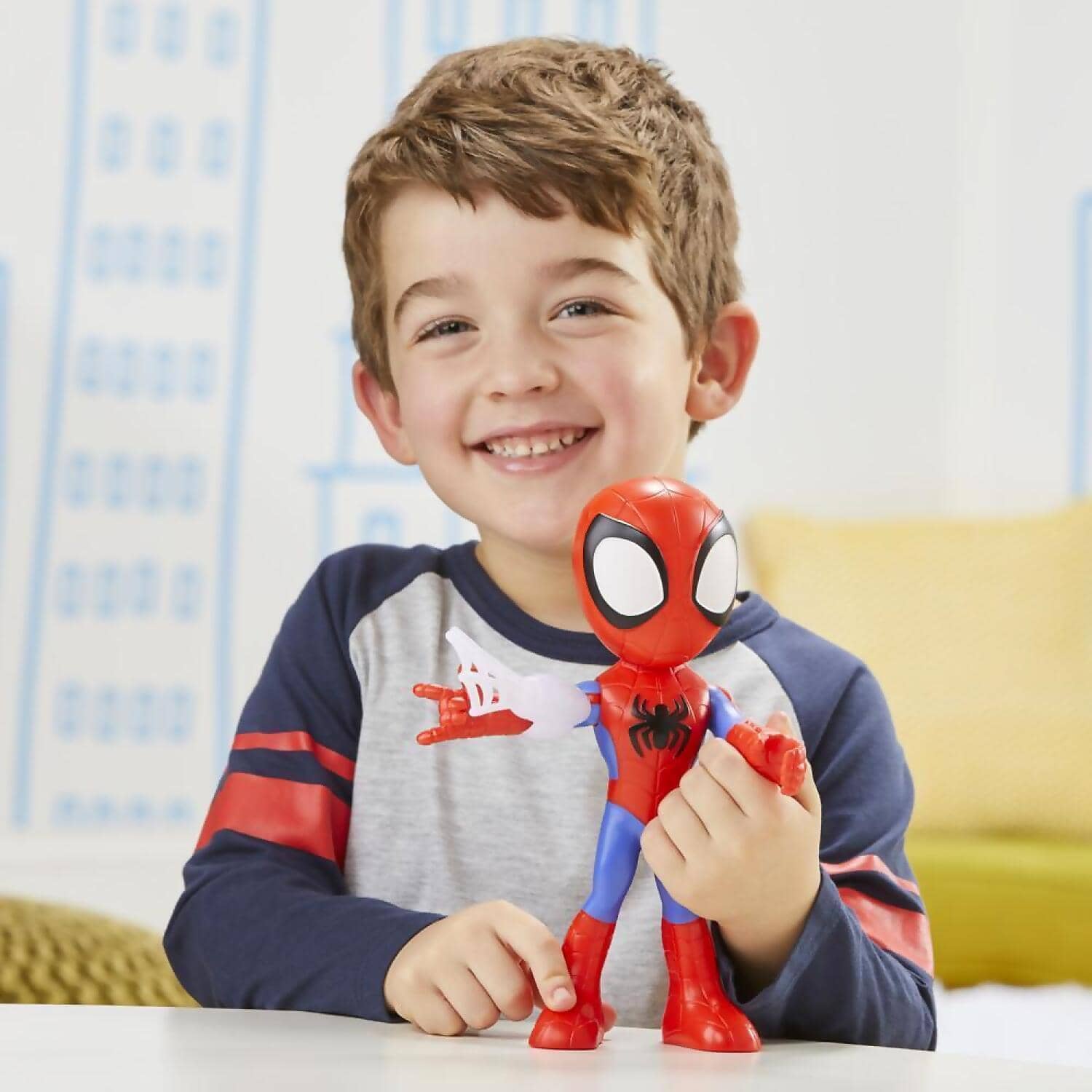 Marvel - Spidey And His Amazing Friends Supersized Spidey Action Figure - Hasbro