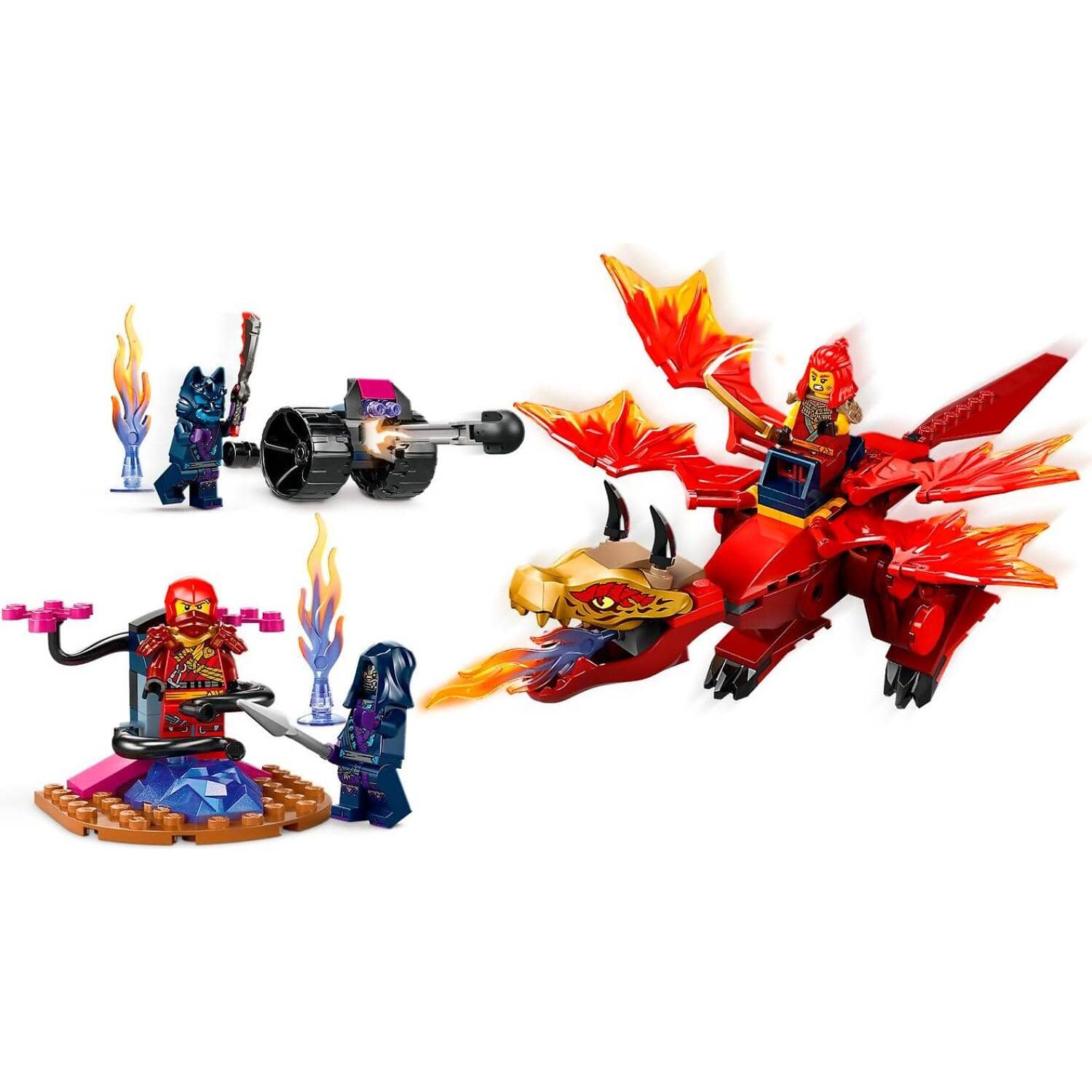 LEGO® 71815 Kai's Source Dragon Battle - NINJAGO® 4+