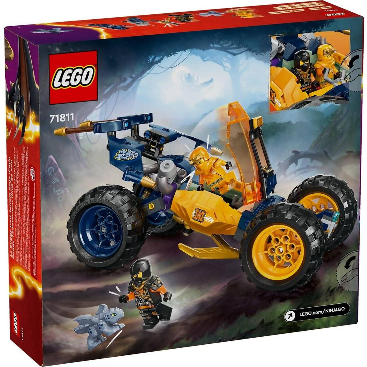 LEGO® 71811 Arin's Ninja Off-Road Buggy Car - NINJAGO®