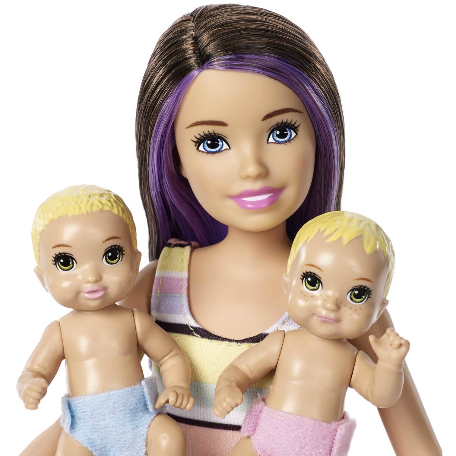 Barbie - Skipper Babysitters Inc Nap N Nurture Nursery Dolls And Playset Mattel