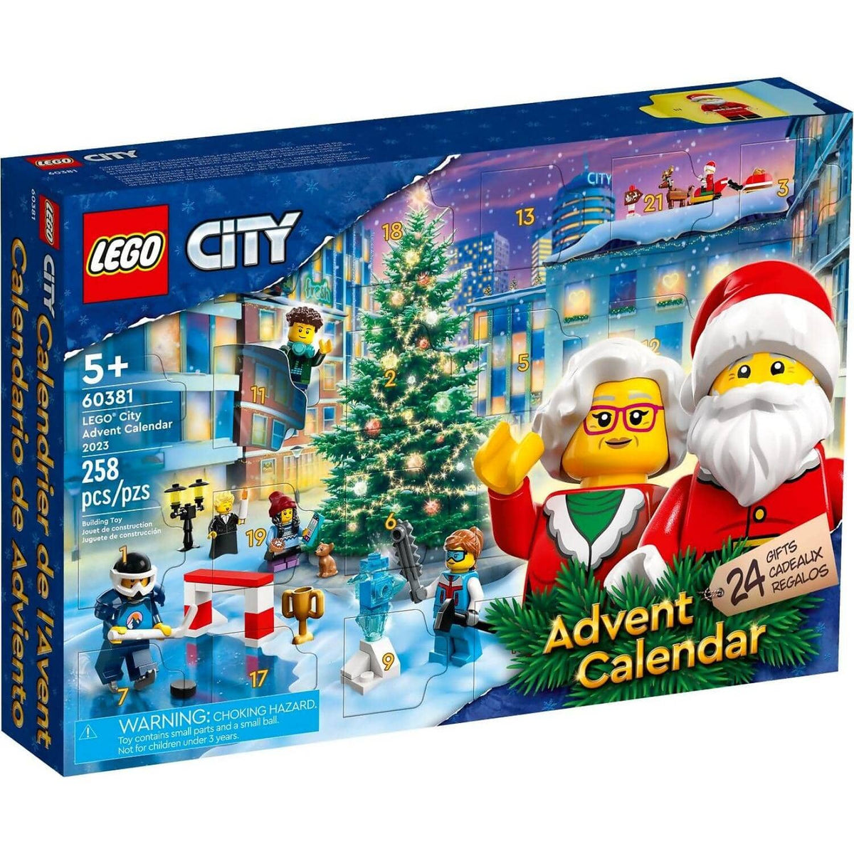 LEGO® 60381 City Advent Calendar 2023 - City