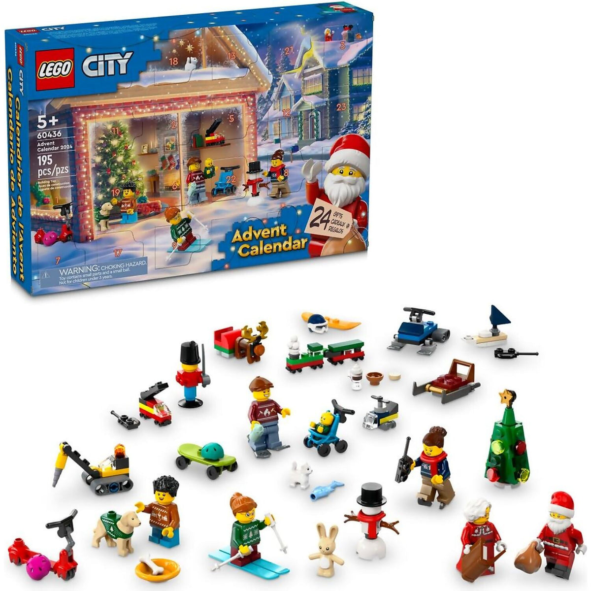 LEGO® 60436 City Advent Calendar 2024 - City