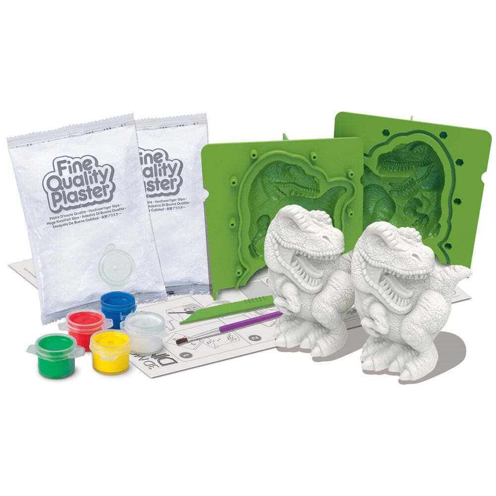 4M - Mould & Paint - 3d Dinosaurs - Johnco