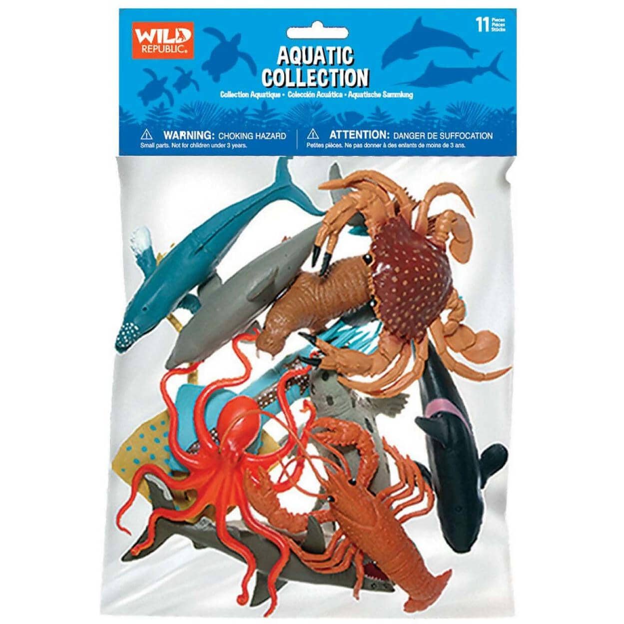 Wild Republic - Polybag Aquatic Marine Animal Collection