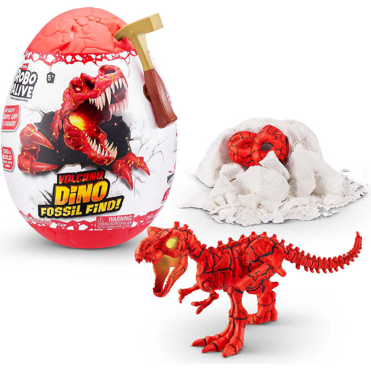 ZURU - Rob Alive Volcano Dino Fossil Find