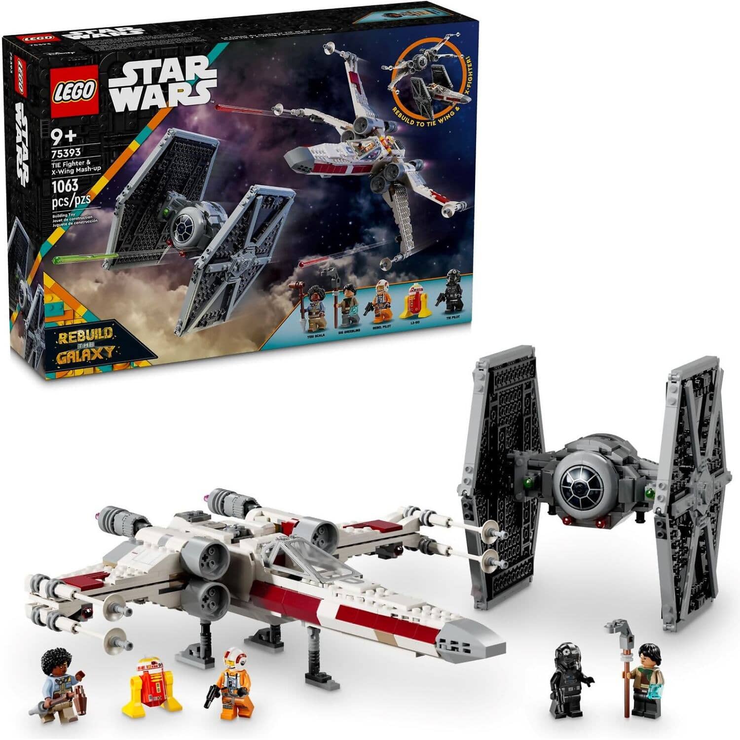 LEGO® 75393 TIE Fighter & X-Wing Mash-up - Star Wars™