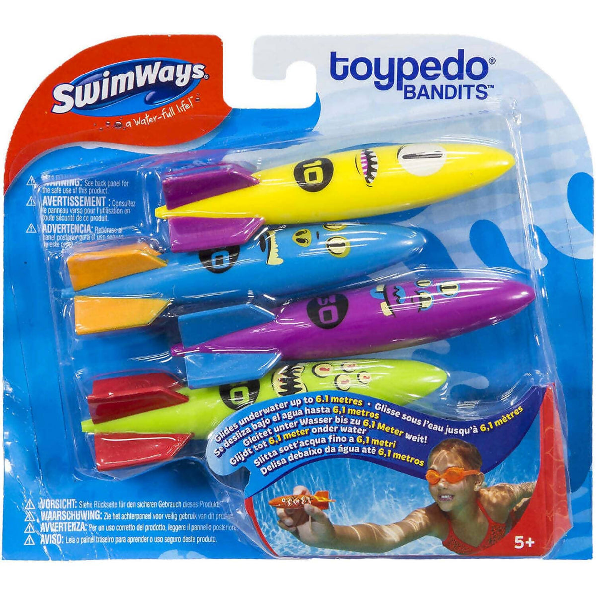 Swimways - Toypedo Bandits 4 Pack - Spin Master