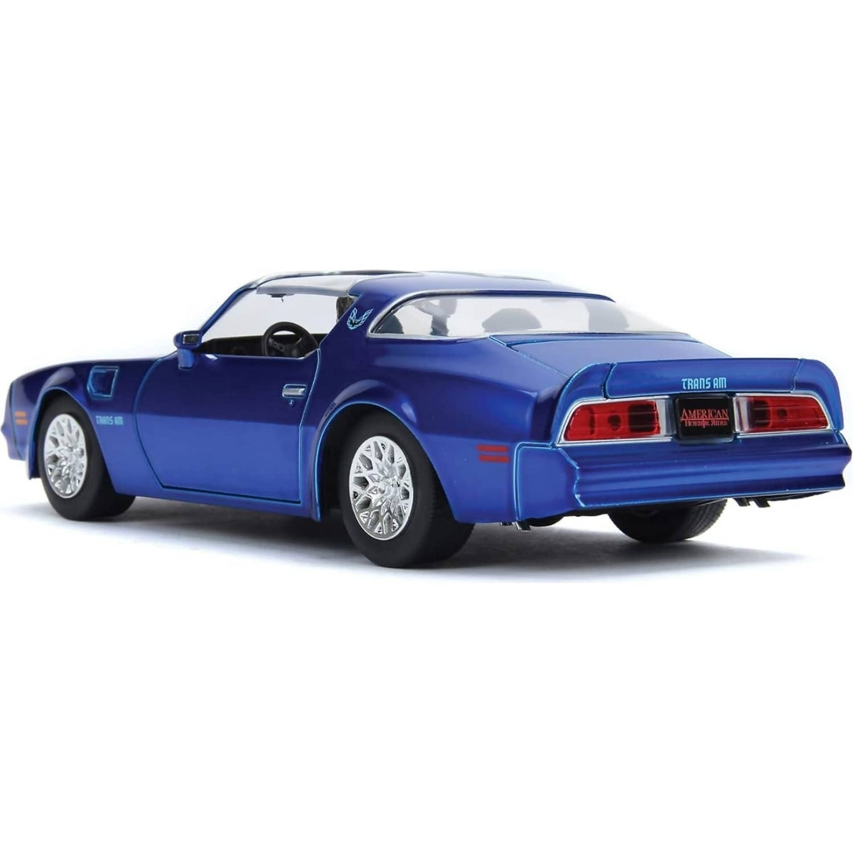JADA TOYS - HOLLYWOOD RIDES IT 1977 PONTIAC FIREBIRD WITH PENNYWISE 1:24 SCALE DIECAST VEHICLE & FIGURE SET