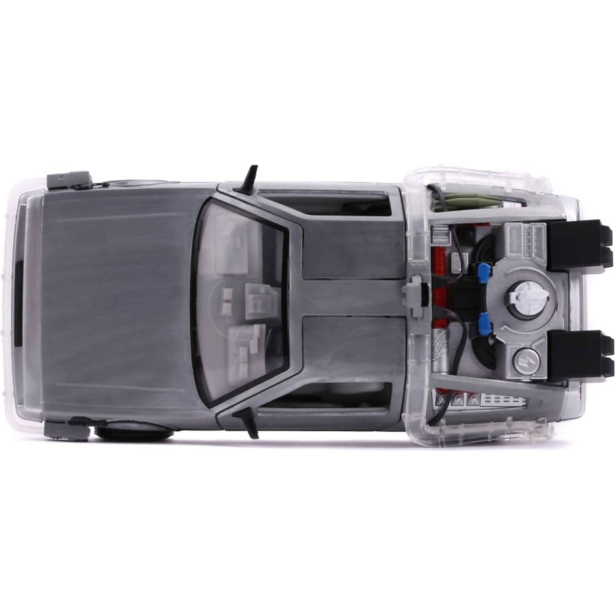 JADA TOYS - BACK TO THE FUTURE PART II DELOREAN TIME MACHINE 1:24 SCALE DIECAST VEHICLE