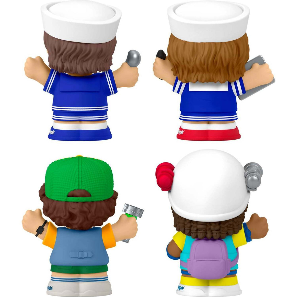 Fisher-Price - Little People Collector Stranger Thing Scoops Troop Special Edition Set 4 Figures