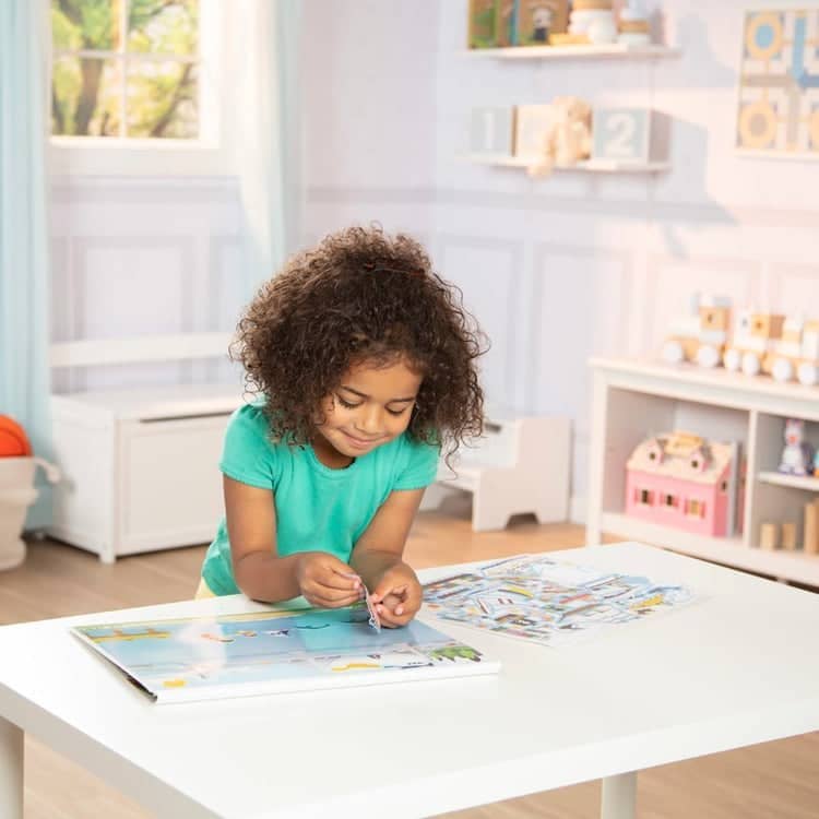 Melissa & Doug - Reusable Sticker Pad - Vehicles