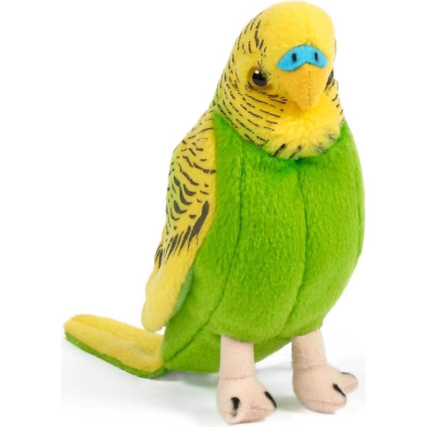 Living Nature - Yellow Budgie With Sound 11cm Plush