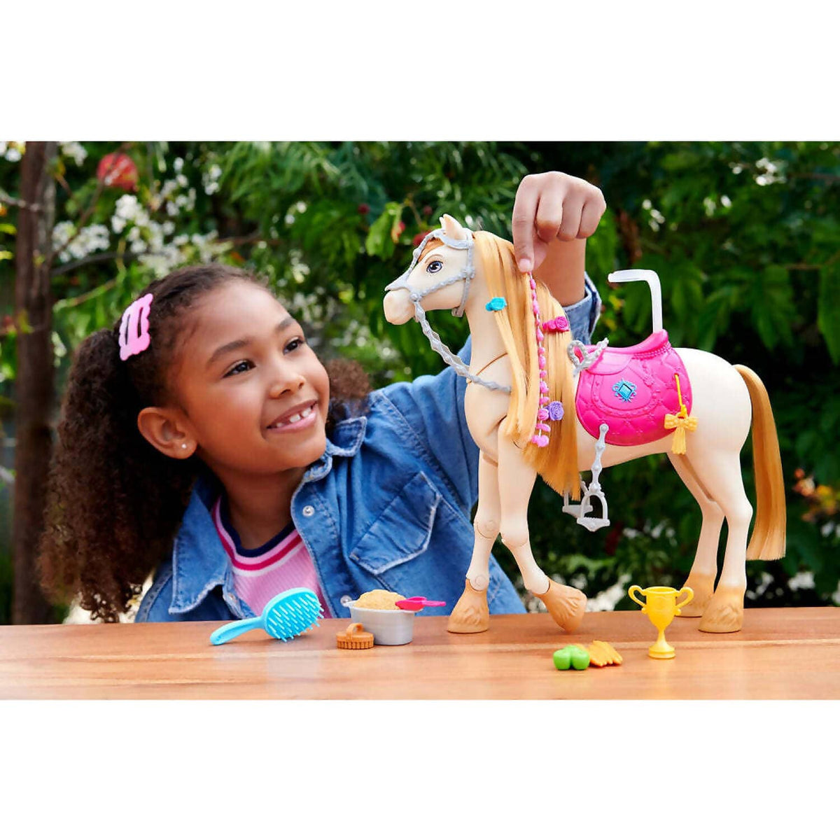Barbie - Mysteries - The Great Horse Chase Dance And Show Horse - Mattel