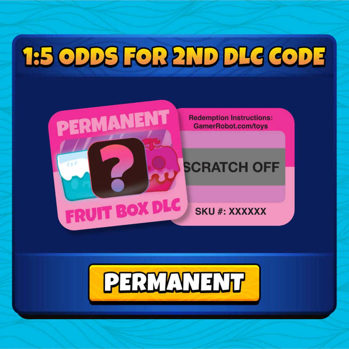 Blox Fruits - 1.5-inch Mini Figure 2 Pack With DLC Code Blind Box - Phatmojo
