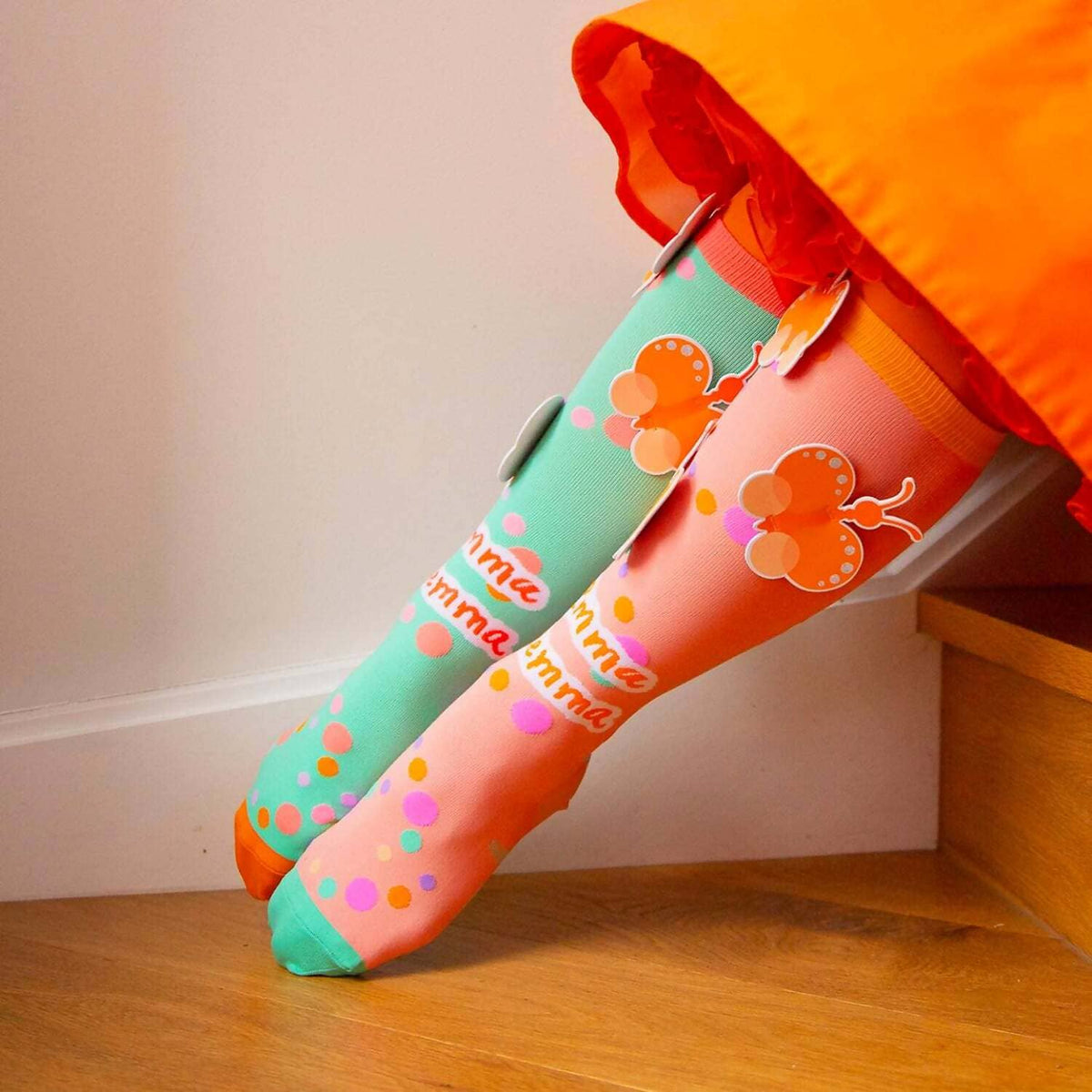 Madmia - Emma Memma Socks Toddler Age 3-5y