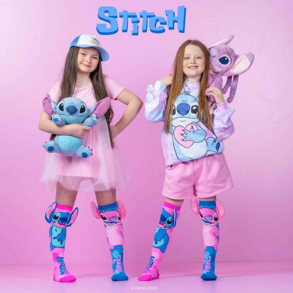 Madmia - Disney Stitch Socks Kids & Adults Age 6y+