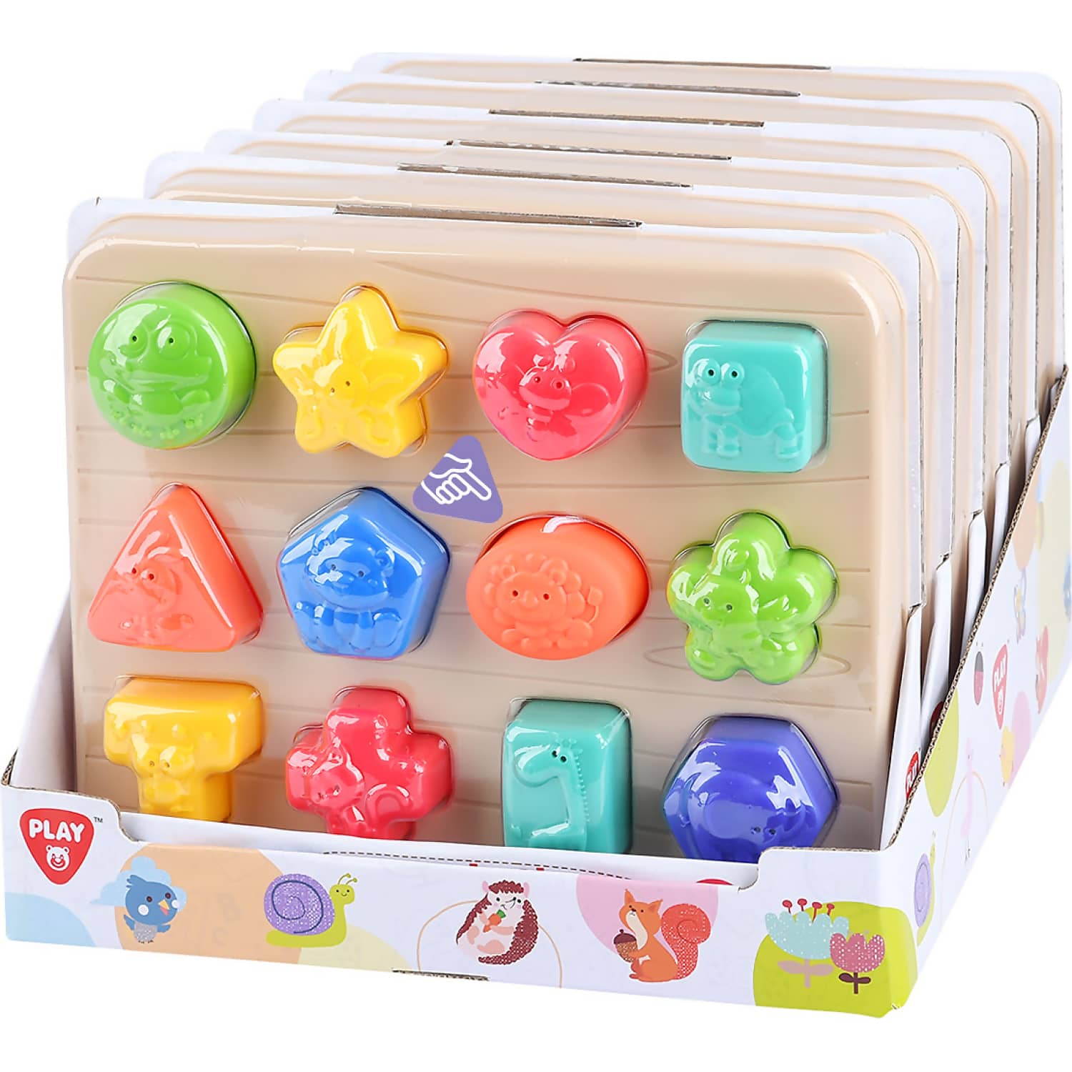 Playgo Toys Ent. Ltd - Animals Shape Sorting Puzzle
