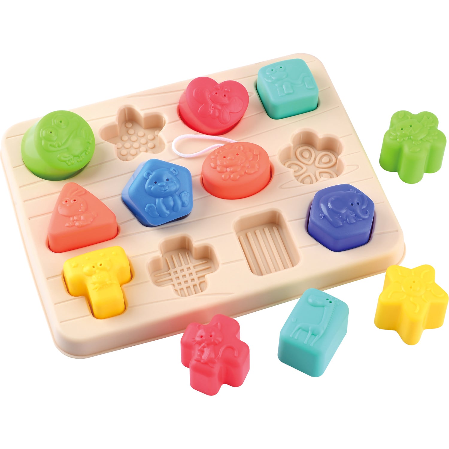 Playgo Toys Ent. Ltd - Animals Shape Sorting Puzzle