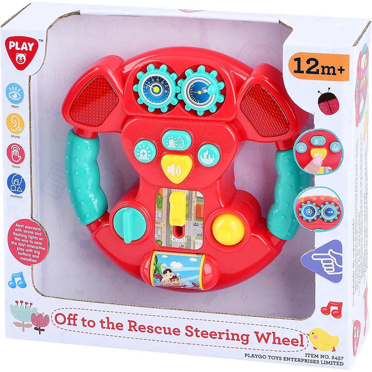 Playgo Toys Ent. Ltd - Off To The Rescue Steering Wheel