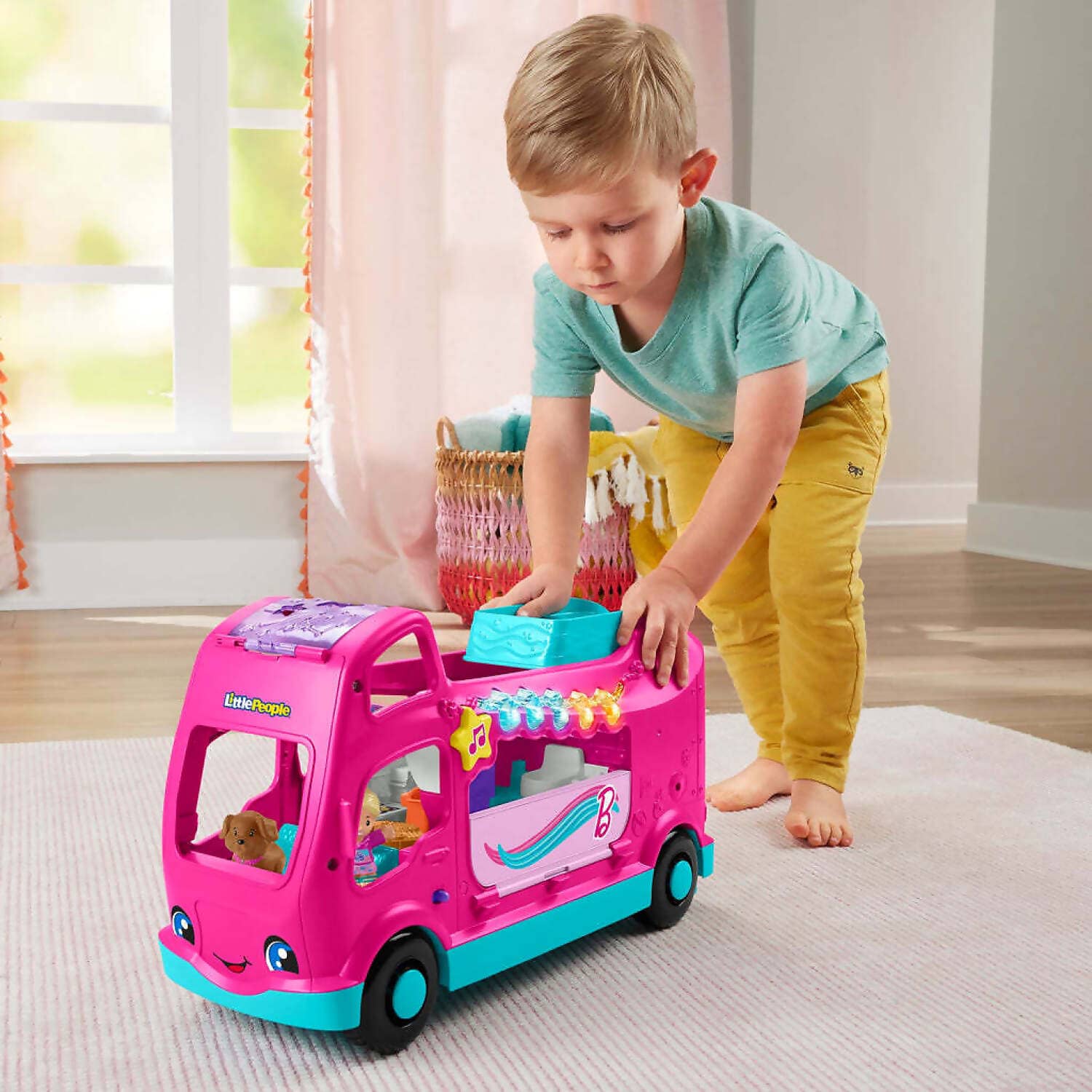 Fisher-Price - Barbie Little People Little Dream Camper - Mattel
