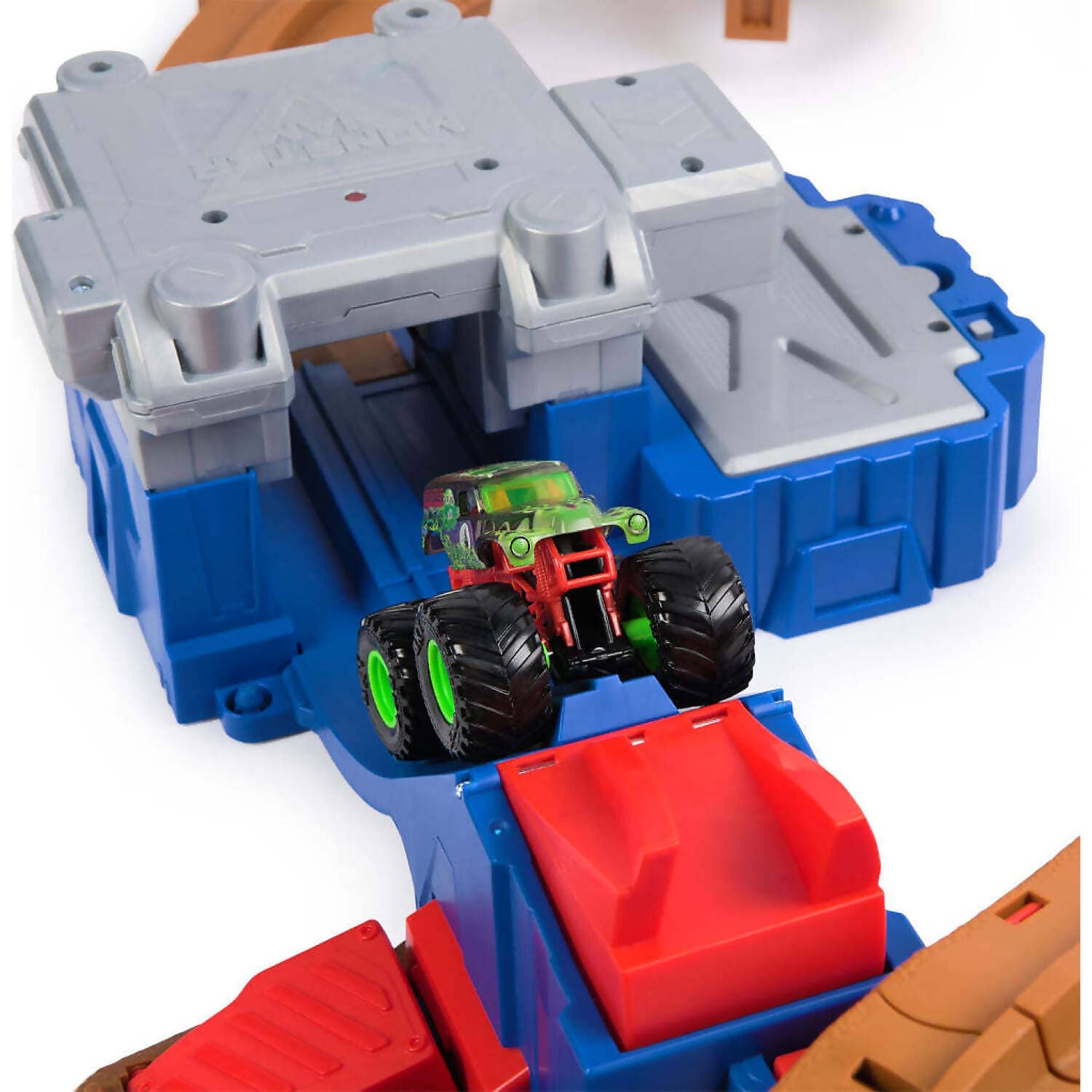 Monster Jam - Supercharge Speedway Playset - Spin Master