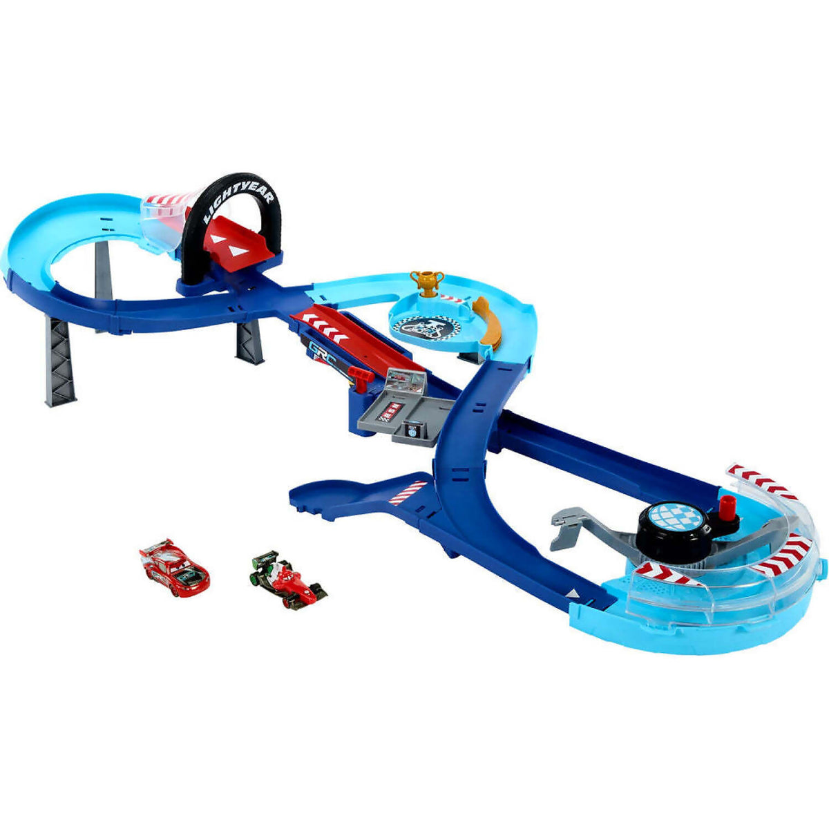 Disney Pixar - Cars Global Racers Cup Grc Jumping Raceway Playset