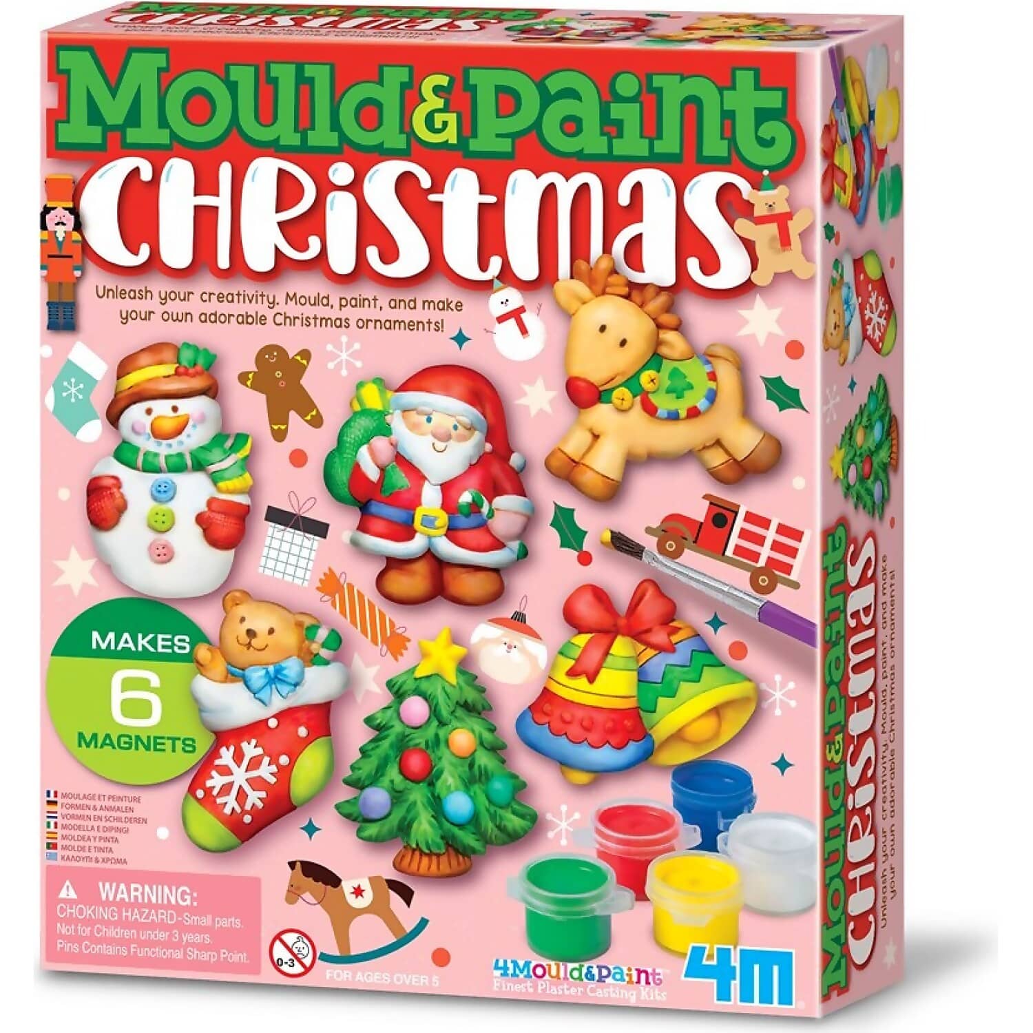 4M - Mould & Paint Christmas - Johnco