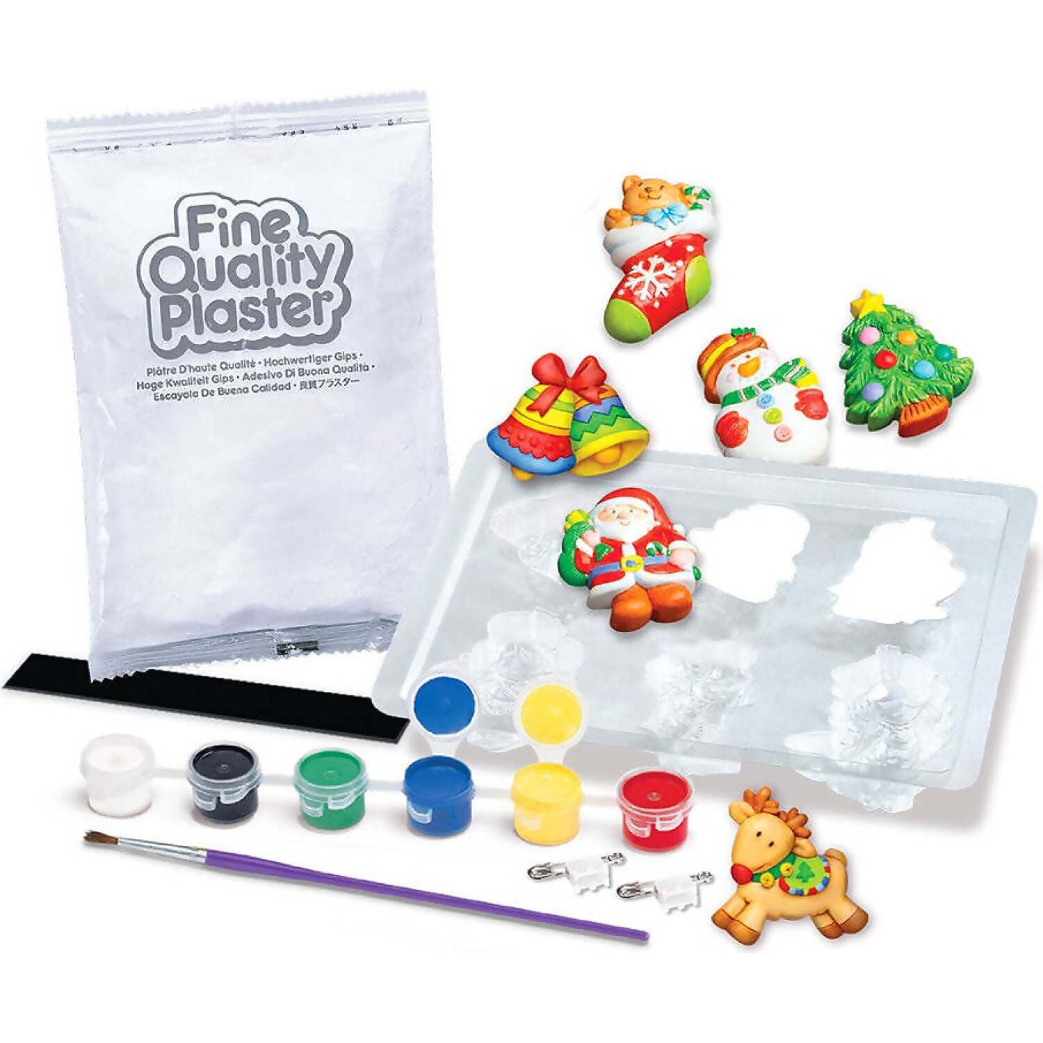 4M - Mould & Paint Christmas - Johnco