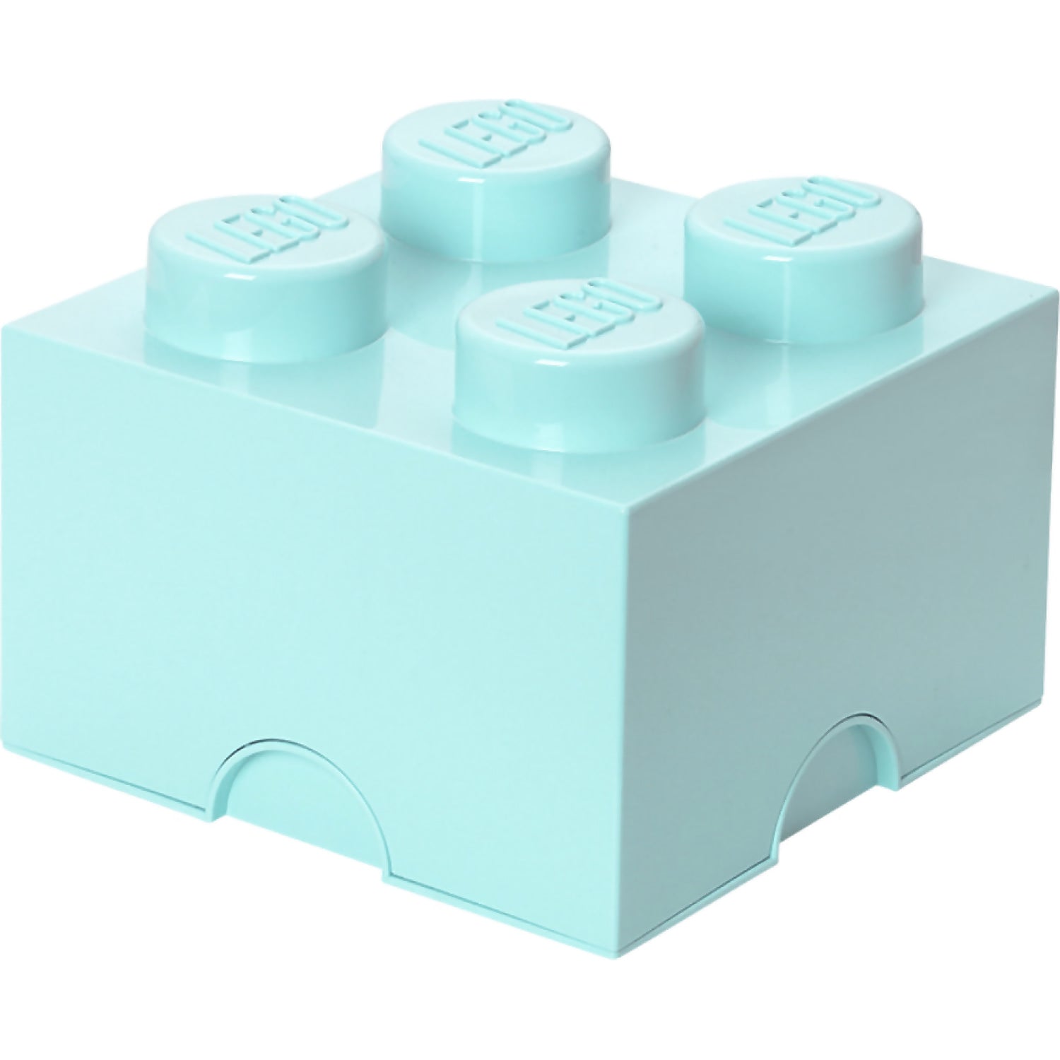 LEGO® Storage Brick 4 Studs Aqua - Room Copenhagen