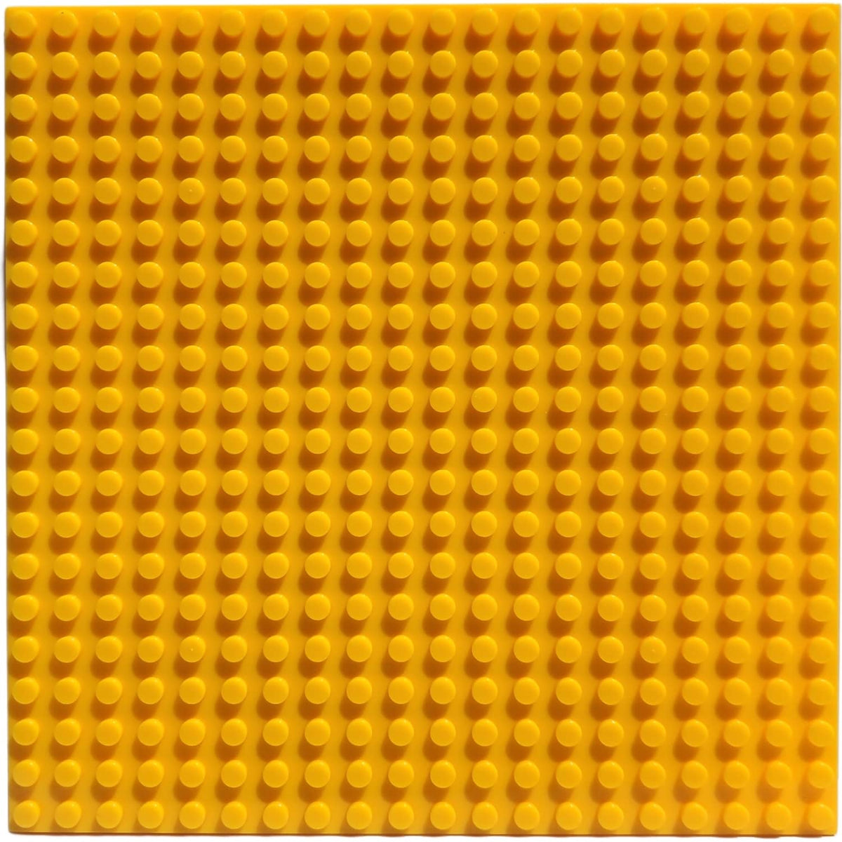 Baseplate XXSmall 20 20 Stud (16x16cm) Bright Yellow Generic Brand Base Plate