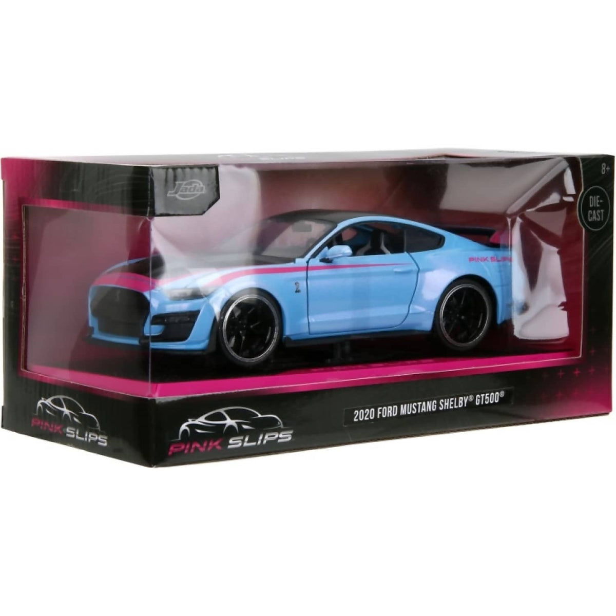 JADA TOYS - PINK SLIPS 2020 FORD MUSTANG SHELBY GT500 1:24 SCALE DIECAST VEHICLE