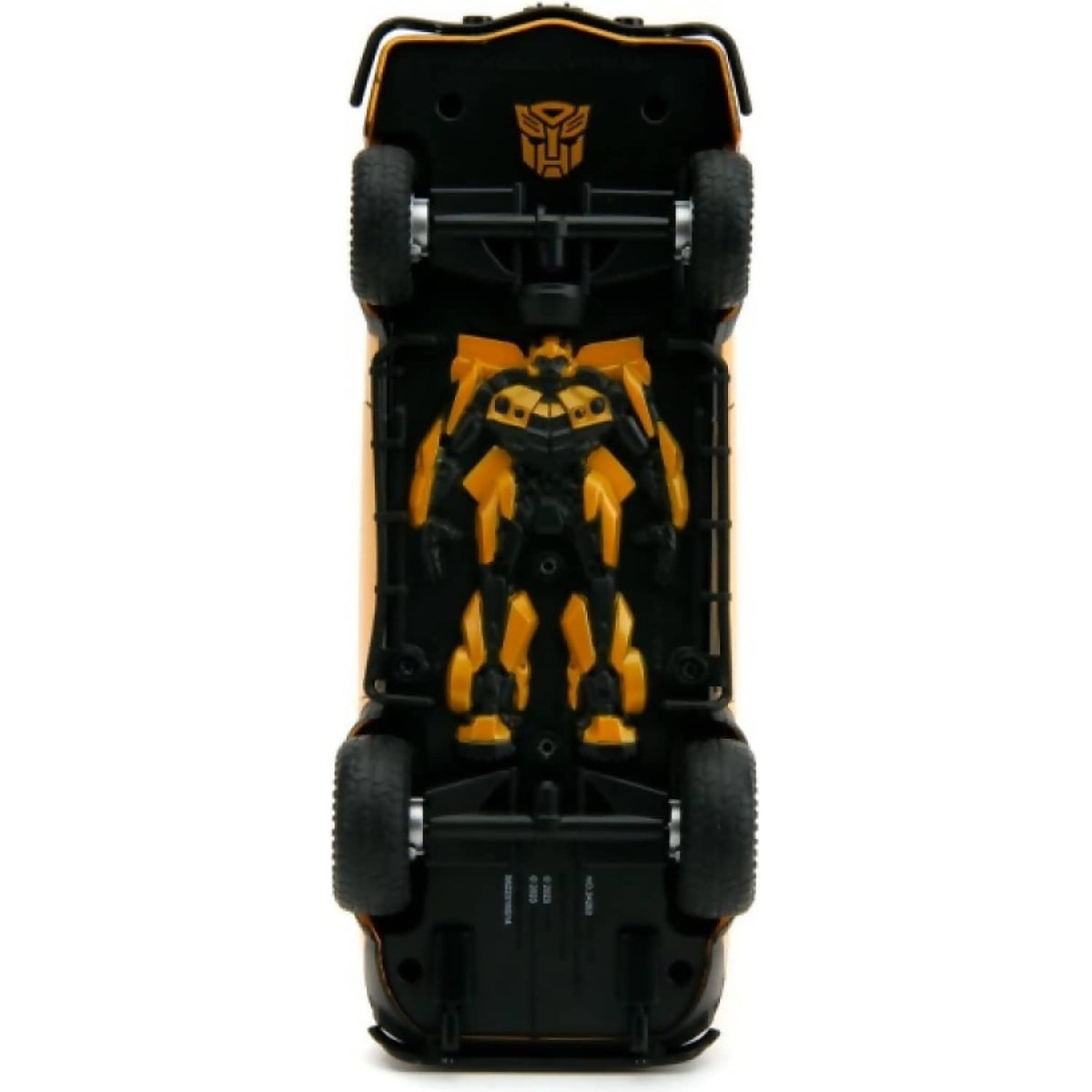 JADA TOYS - TRANSFORMERS: RISE OF THE BEASTS 1977 CHEVROLET CAMARO BUMBLEBEE 1:24 SCALE DIECAST VEHICLE SET