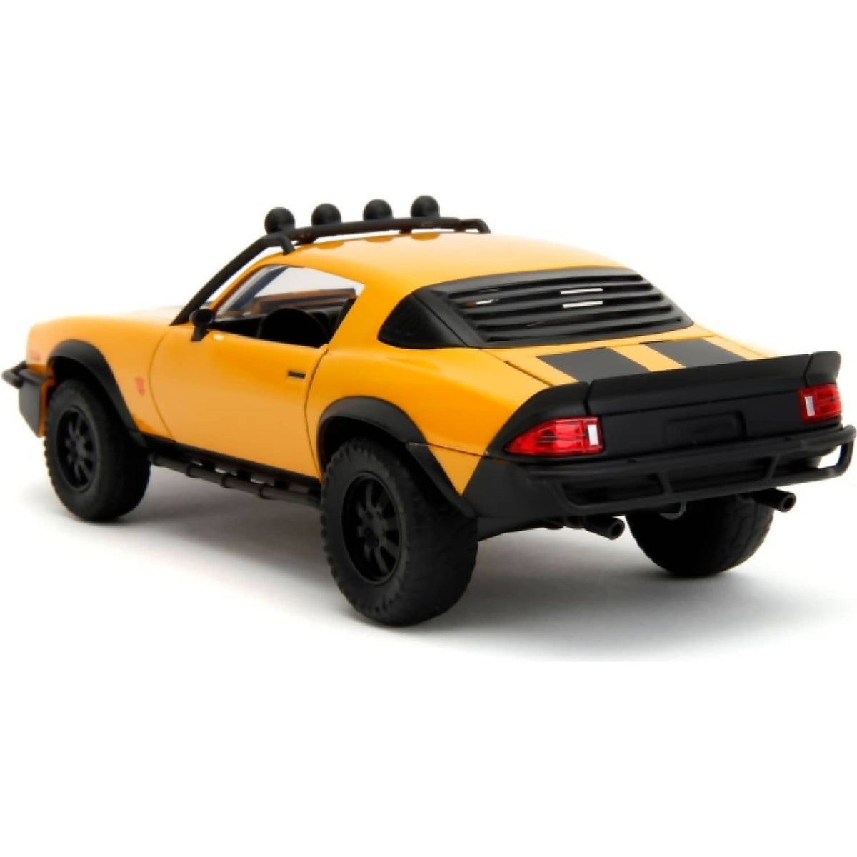 JADA TOYS - TRANSFORMERS: RISE OF THE BEASTS 1977 CHEVROLET CAMARO BUMBLEBEE 1:24 SCALE DIECAST VEHICLE SET