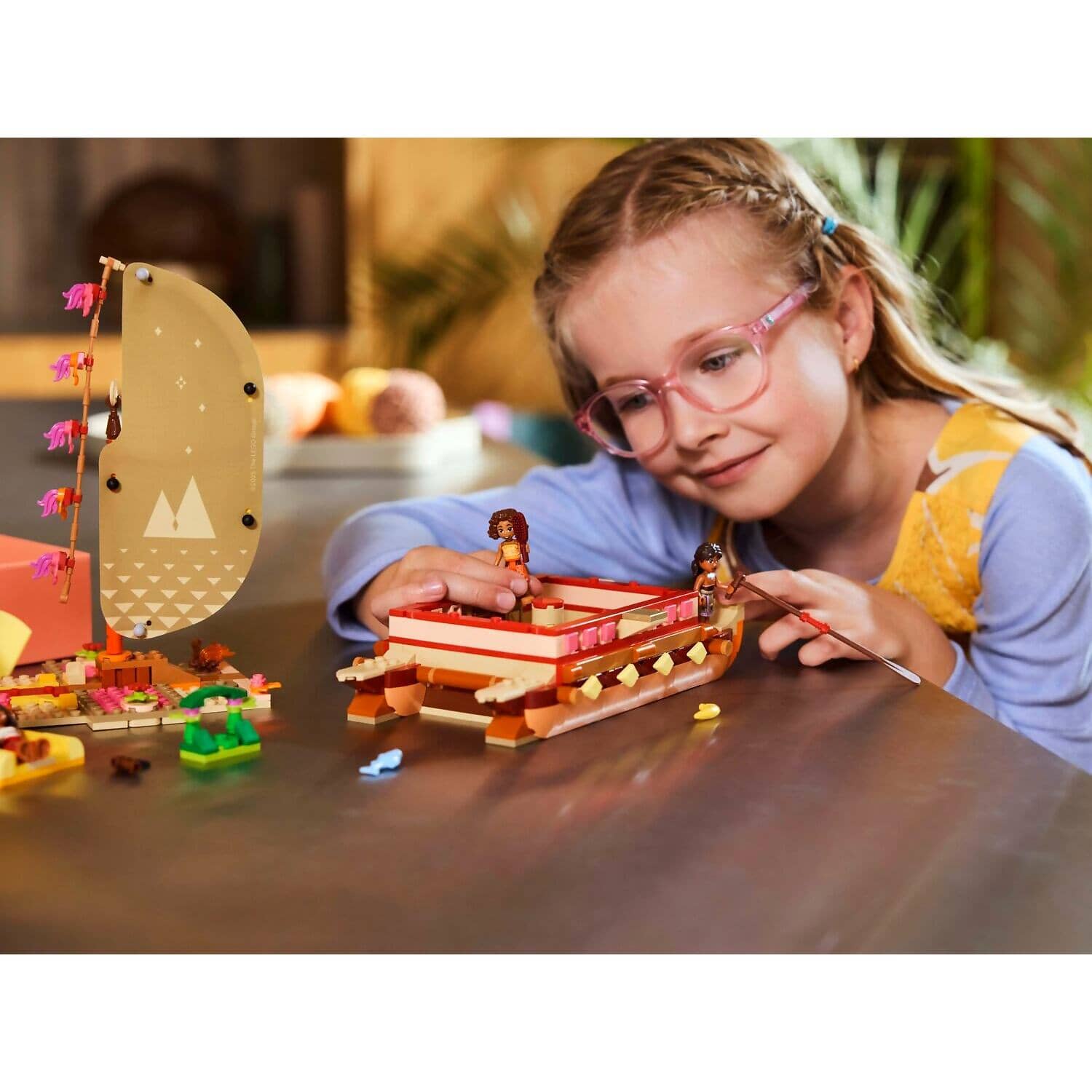 LEGO® 43270 Moana's Adventure Canoe - Disney Princess