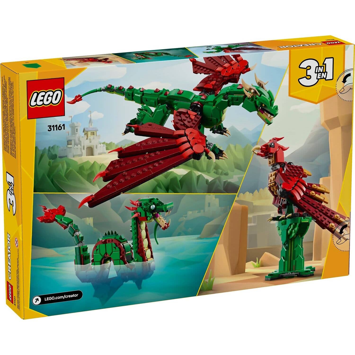 LEGO® 31161 Medieval Dragon - LEGO® Creator 3-in-1