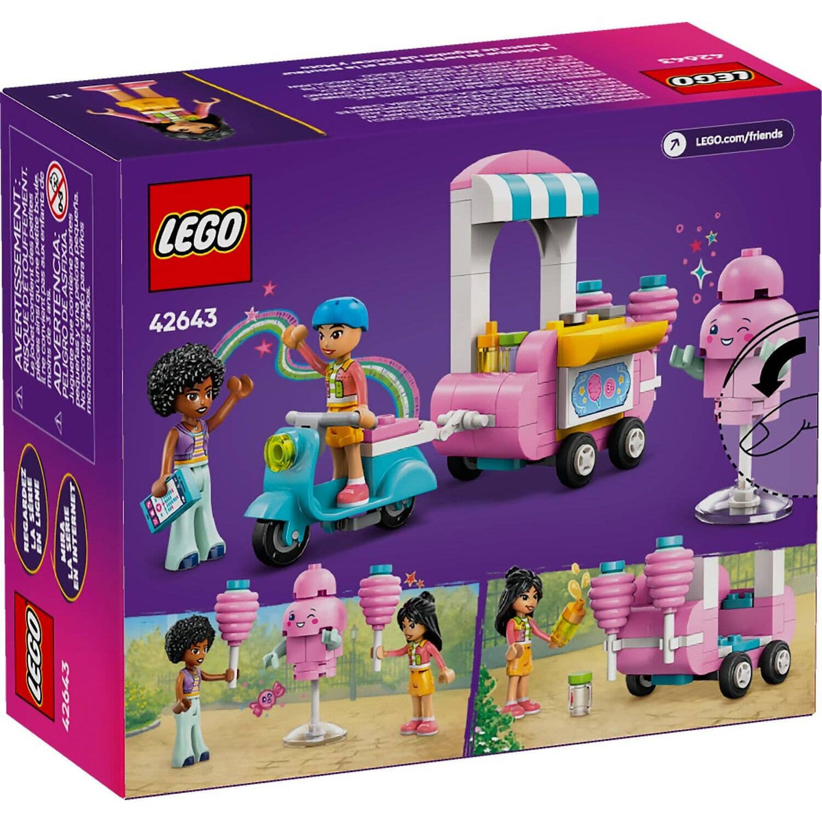 LEGO® 42643 Cotton Candy Stand And Scooter - LEGO® Friends