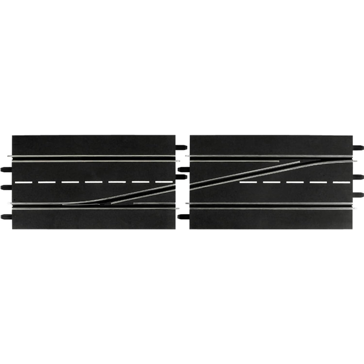 CARRERA - DIGITAL 1:32 ACCESSORIES - LANE CHANGE SECTION LEFT - SLOT CAR TRACK ACCESSORIES ALSO SUITS 1:24