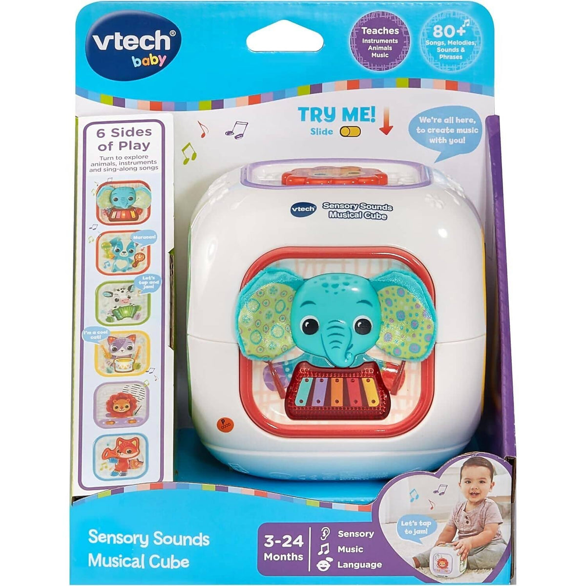 VTech - Sensory Sounds Musical Cube
