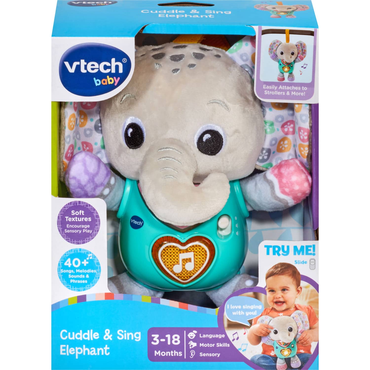 VTech - Cuddle & Sing Elephant