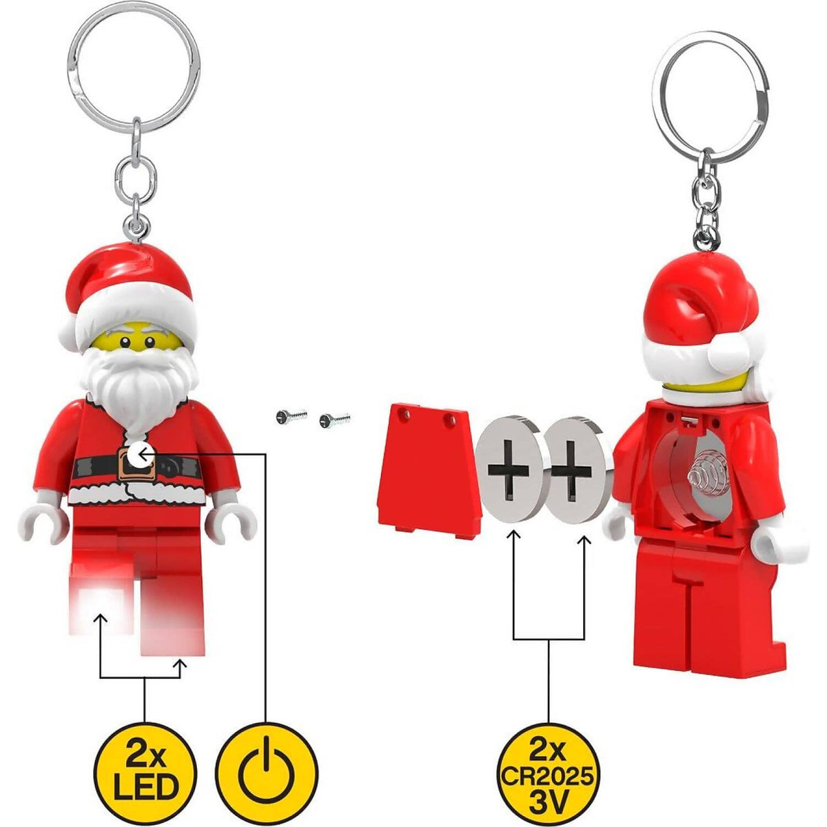 LEGO® Santa LED Minifigure Key Light