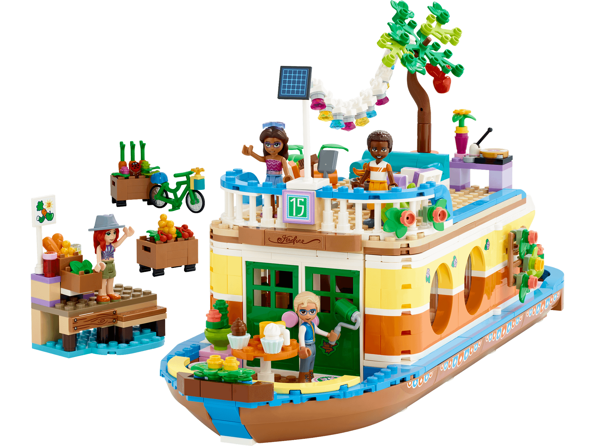 LEGO® 41702 Canal Houseboat - Friends
