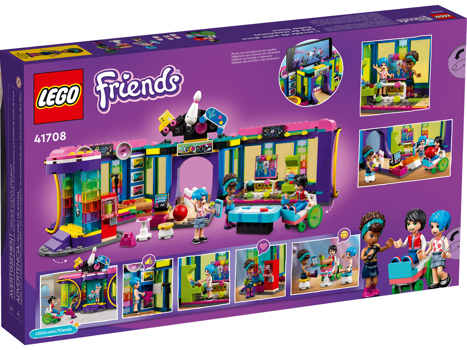 LEGO 41708 Roller Disco Arcade - Friends