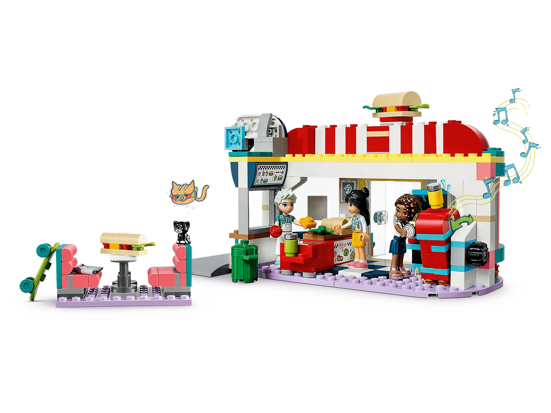 LEGO® 41728 Heartlake Downtown Diner - Friends