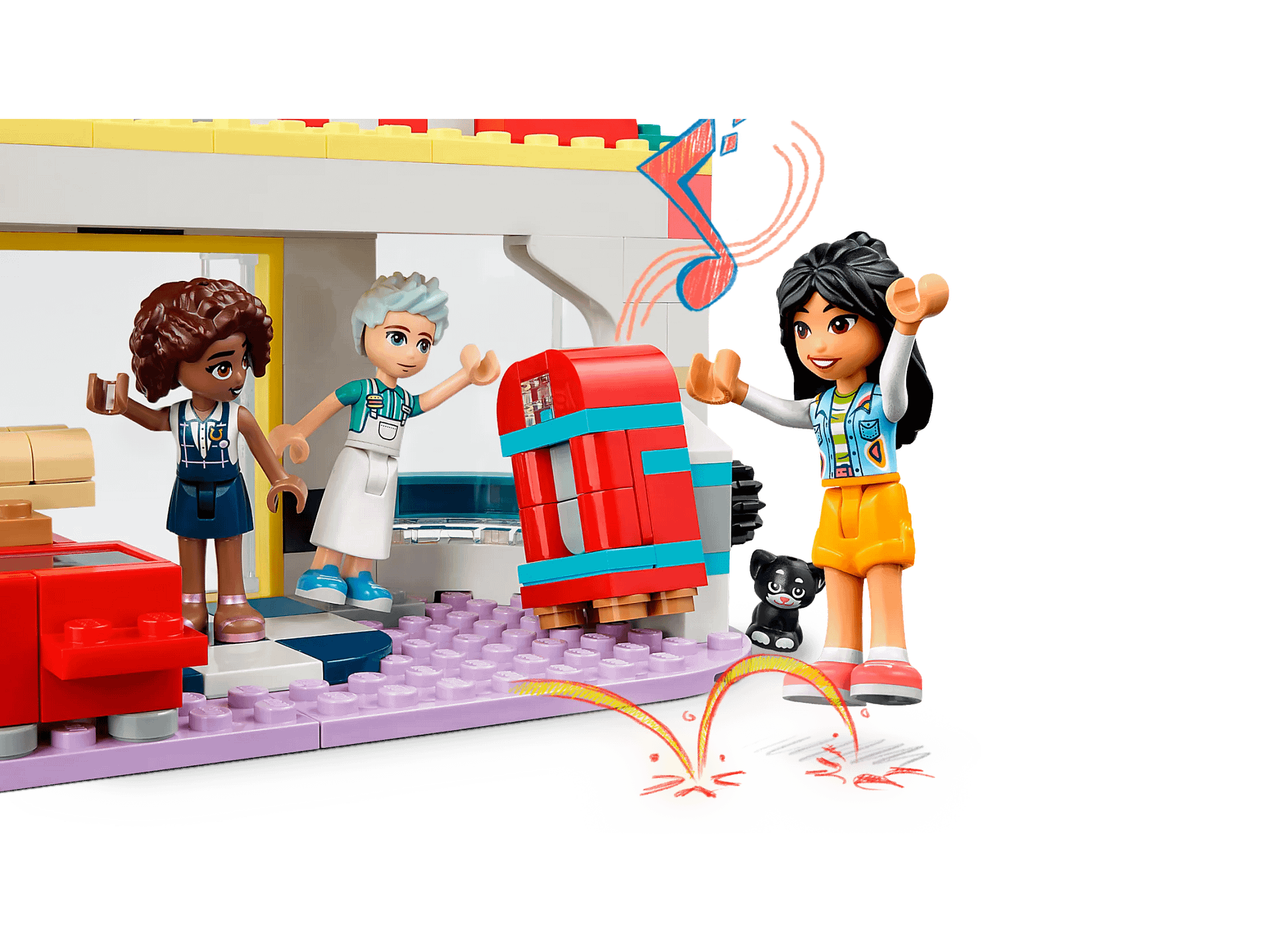 LEGO® 41728 Heartlake Downtown Diner - Friends