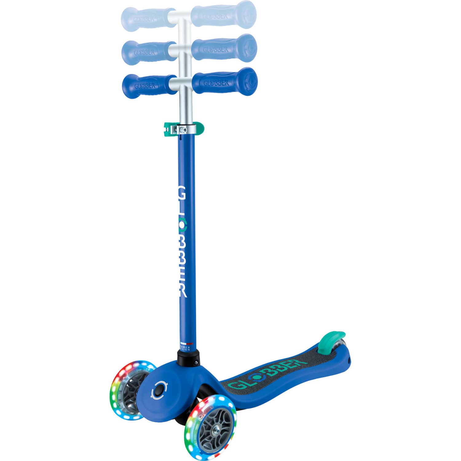 Globber - Primo Scooter Lights - Blue/ Green