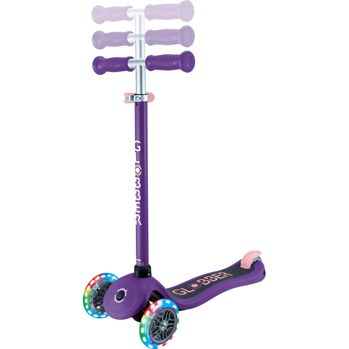 Globber - Primo Scooter Lights- Prple/pink