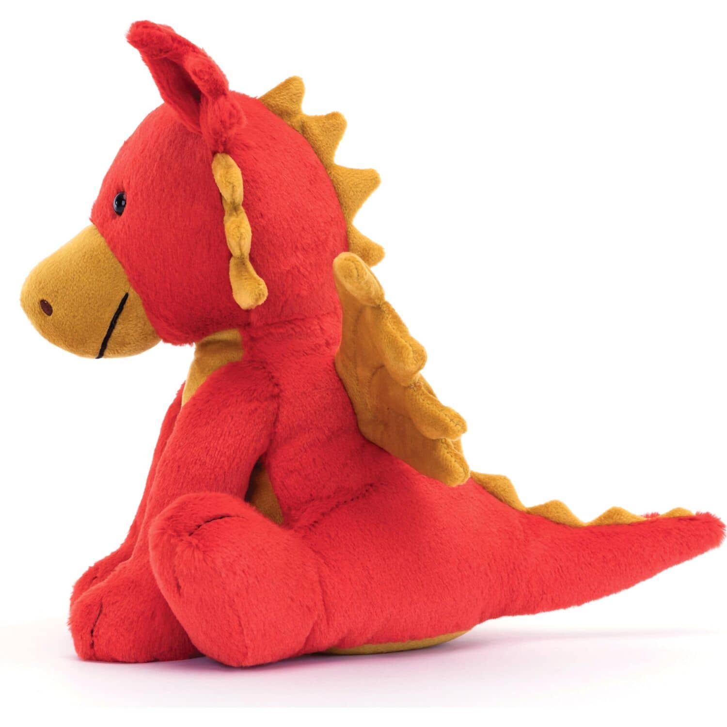 Jellycat - Darvin Dragon Red & Gold 24x20x12cm Plush