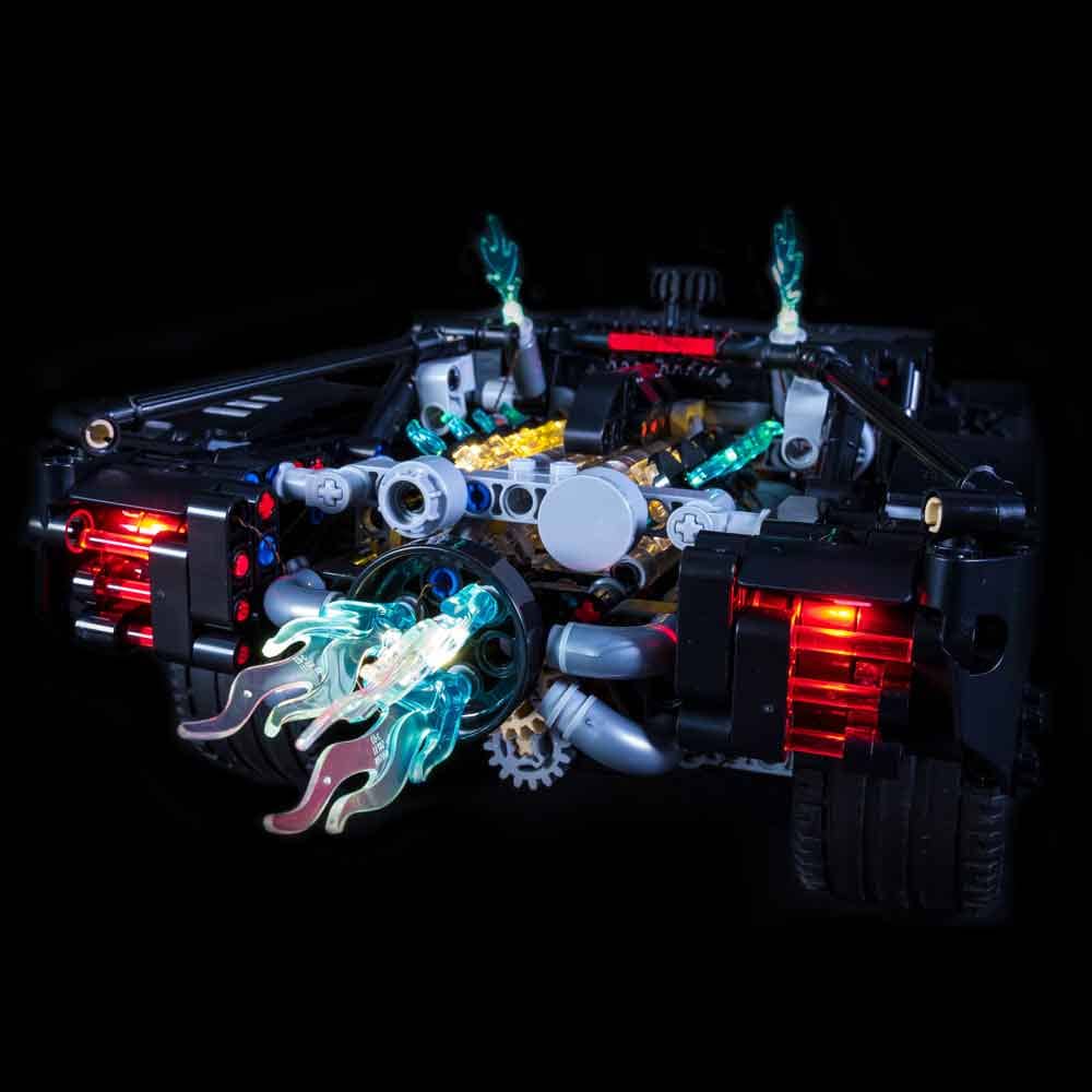 Light My Bricks - LIGHT KIT for LEGO® The Batman™ - Batmobile 42127