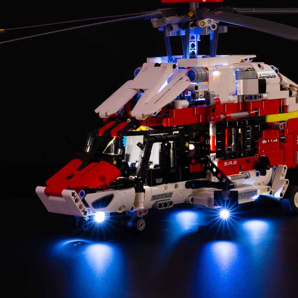 Light My Bricks - LIGHT KIT for LEGO® Airbus H175 Rescue Helicopter 42145